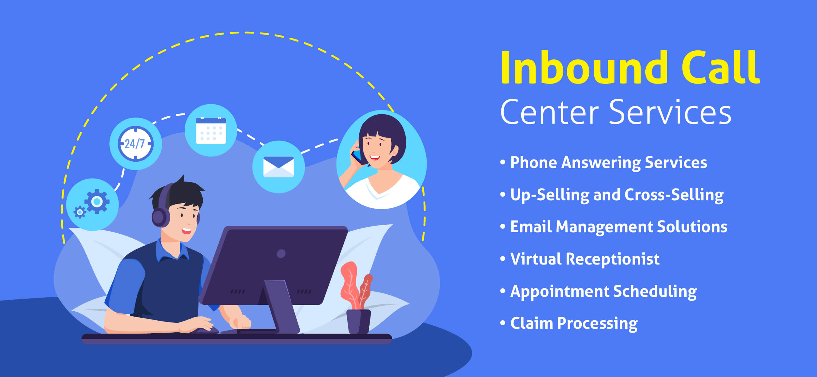 Inbound call center services