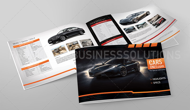 automobile catalogue design services