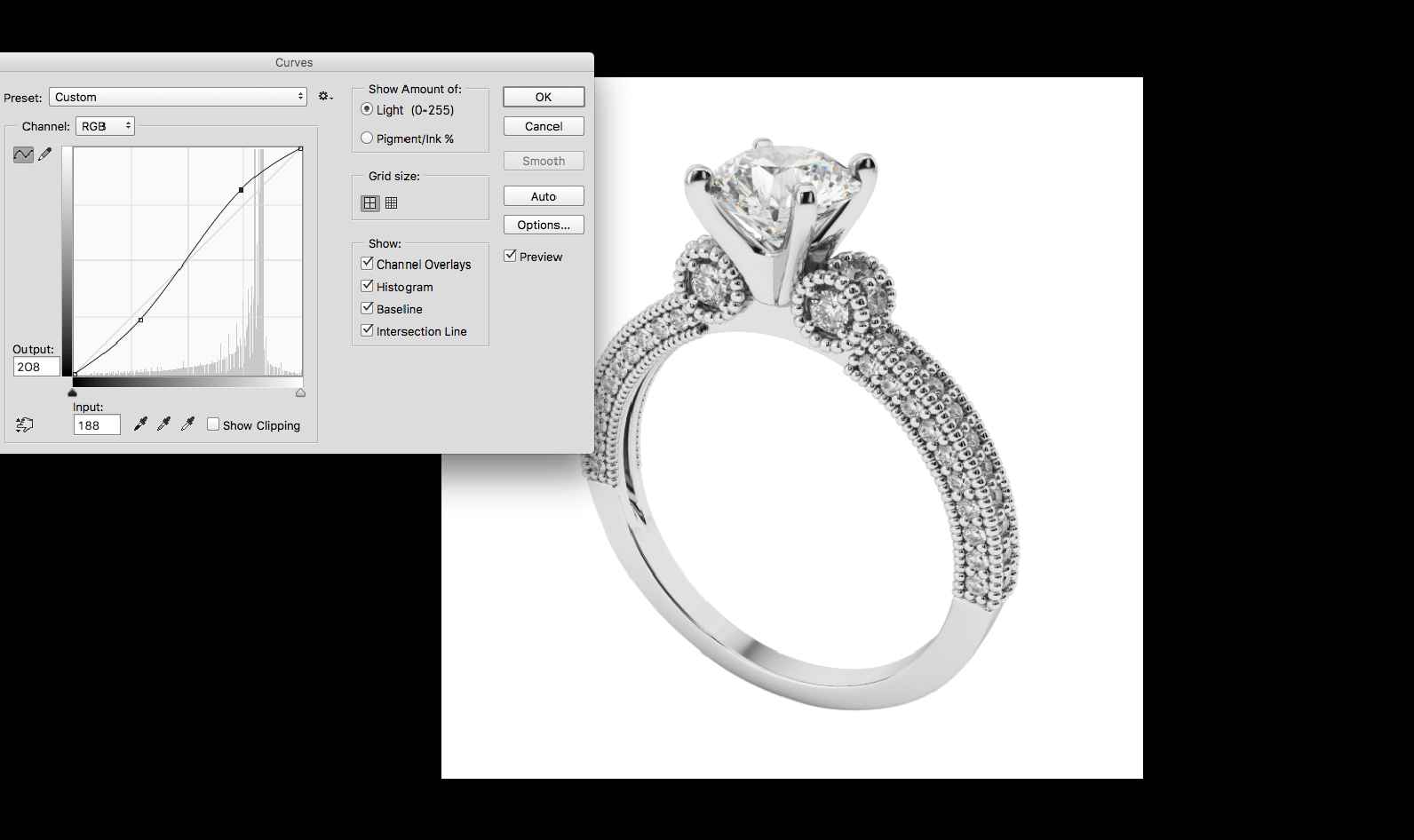 jewellery retouching techniques