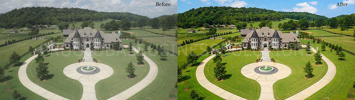 Aerial Photo Editing Services