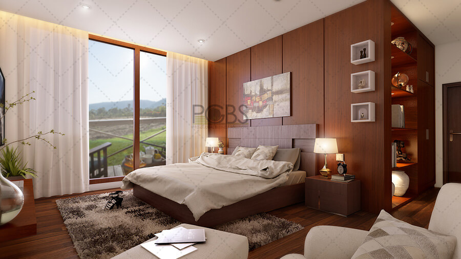 bedroom Interior 3d render