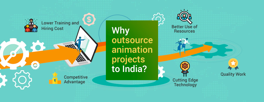 Top benefits of outsourcing animation projects to India - PGBS