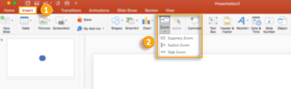 zoom features in office 365 