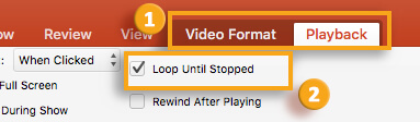 video background feature