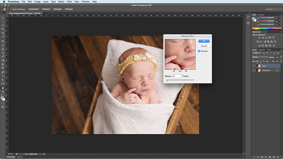 Editing Newborn Baby Photos In Photoshop Step By Step Guide Pgbs