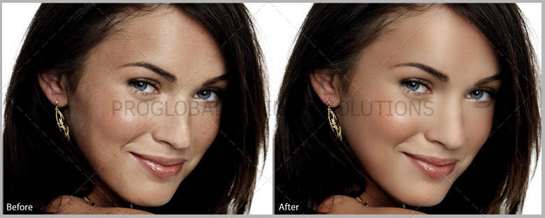 Portrait Face Retouching