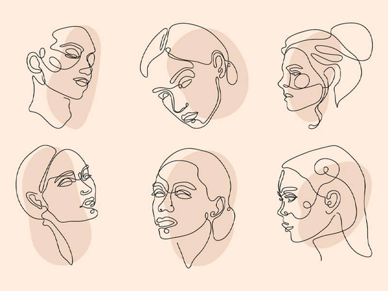 line art drawing