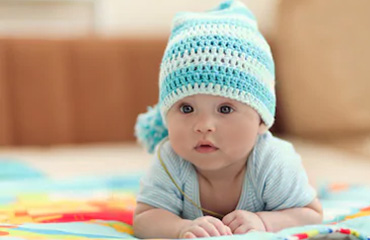 baby photo before retouching