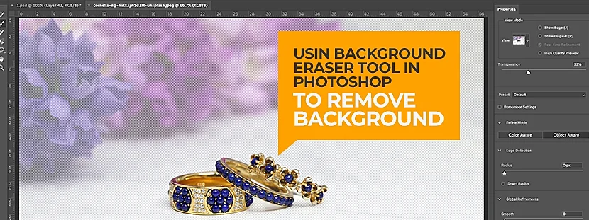 Photoshop background eraser tool