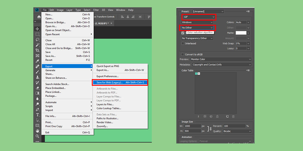 How to make a GIF in Photoshop,  Video, and Online - PGBS