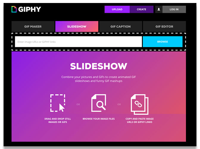 giphy slideshow