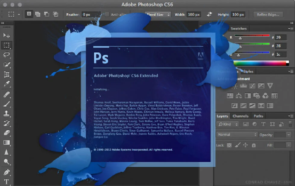 Adobe photoshop cs6 history chrome