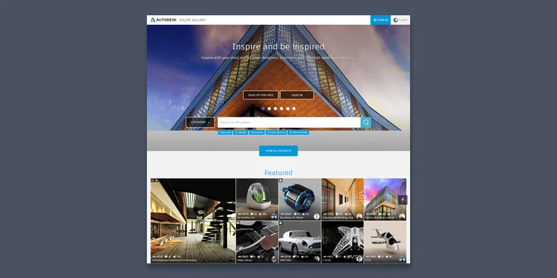 Autodesk Online Gallery