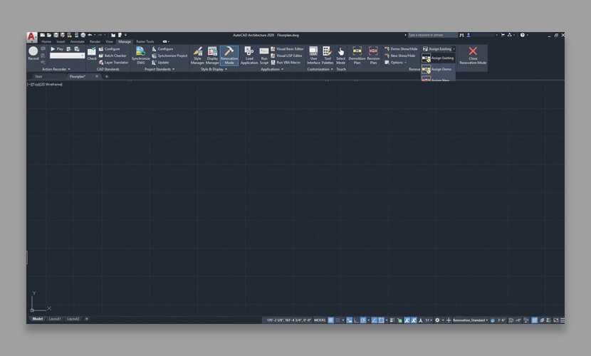 AutoCAD architecture