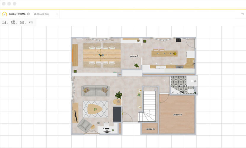Homebyme floor plan software
