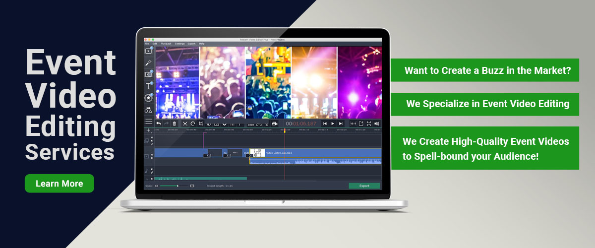 event video editing services