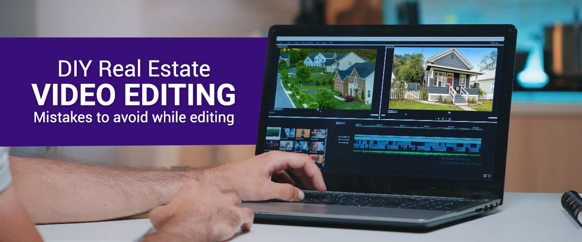 Edit real estate video footage for you professionally by