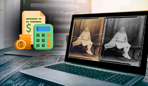 photo restoration charges