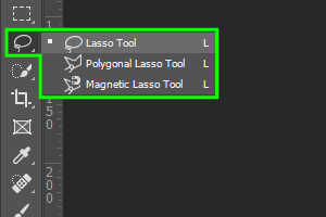 Lasso Tool in Photoshop