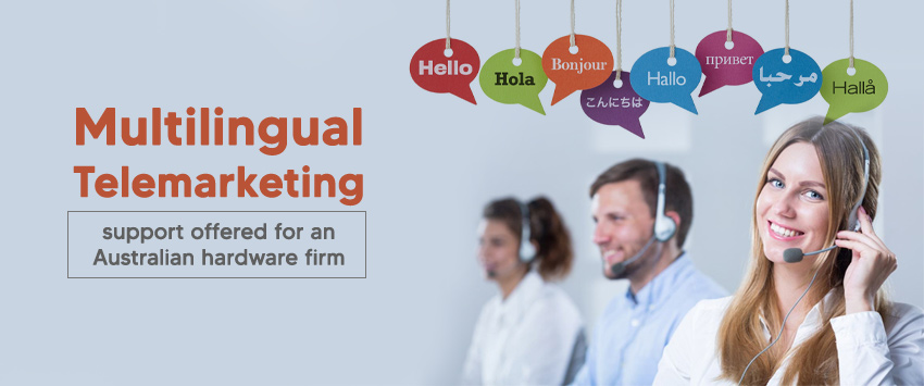 multilingual telemarketing support case study