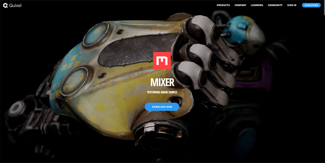 Quixel Mixer software