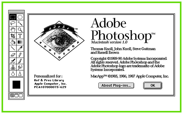 first Digital Photo Editing Software