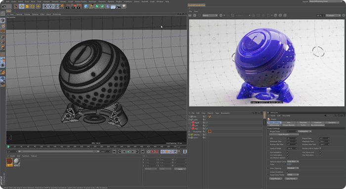 Redshift 3D rendering software 