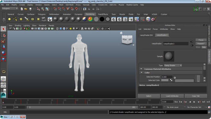 Autodesk Maya 3D modeling software