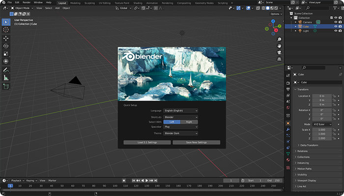 Blender Free 3D modeling software