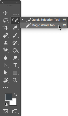 magic wand tool shortcut