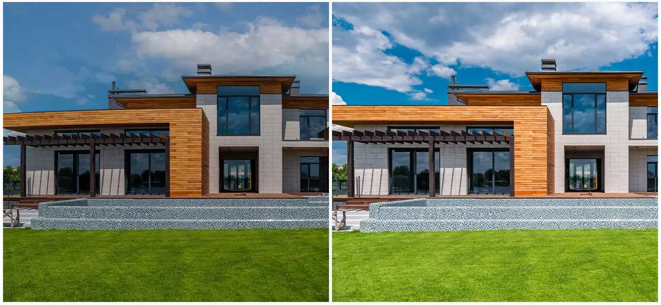 Real estate image retouching services