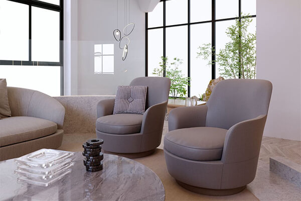 3D Lifestyle Furniture Rendering