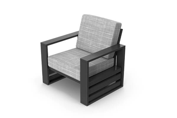 3D White Background Furniture Rendering