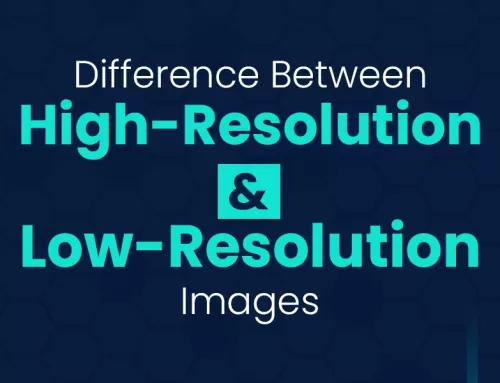 Difference between high resolution vs low resolution images