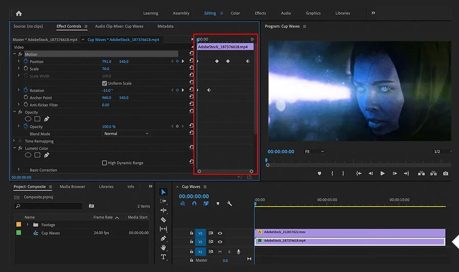 video compositing
